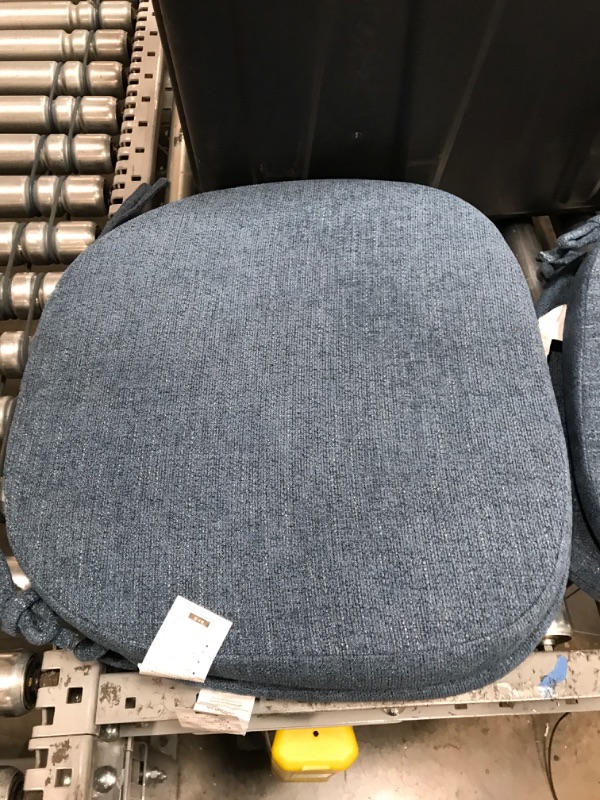 Photo 1 of 4 seat cushions blue 