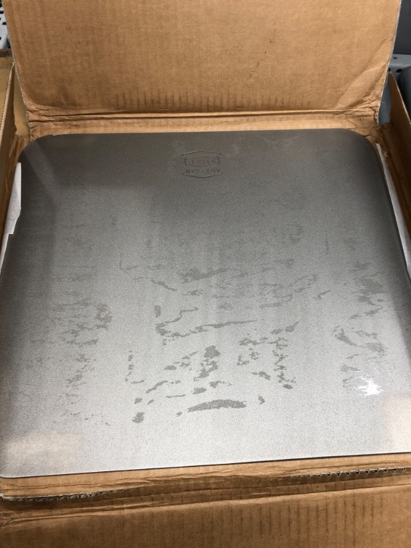 Photo 1 of Artisan Steel - High Performance Pizza Steel Made in the USA - 16" x 14.25" (.25" Thick)