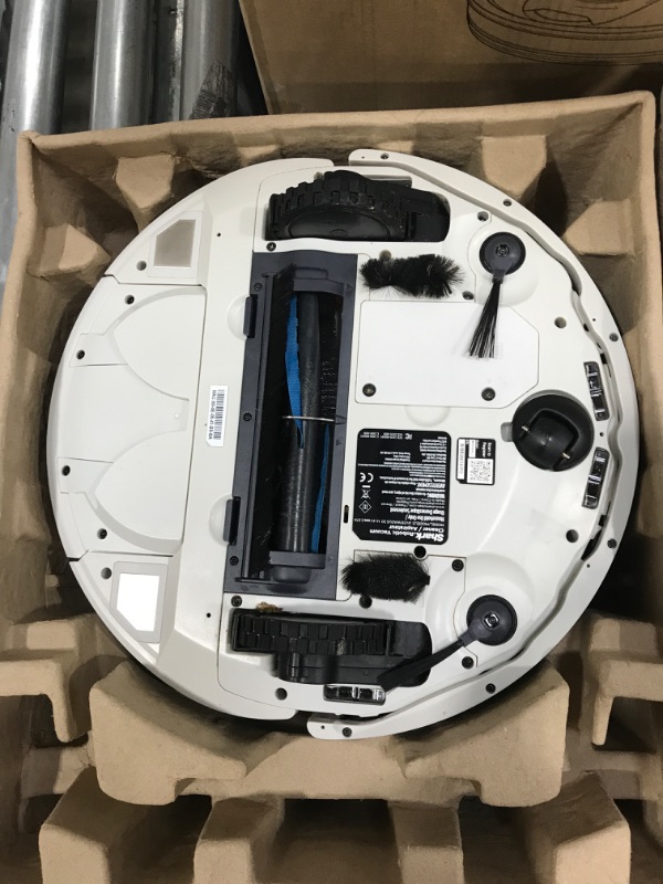 Photo 3 of ***PARTS ONLY***  Shark AV2511AE AI Robot Vacuum with XL Self-Empty Base, Bagless, 60-Day Capacity, LIDAR Navigation, Home Mapping, Silver & Black 60-Day Capacity + 2nd Generation