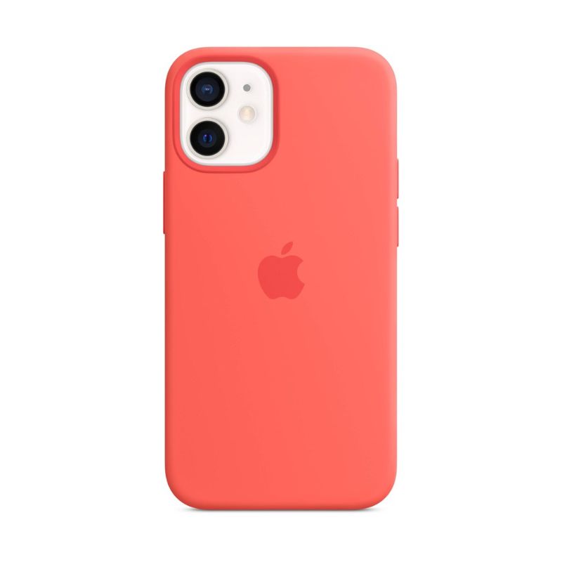 Photo 1 of Apple iPhone 12 Mini Silicone Case with MagSafe - Pink Citrus
