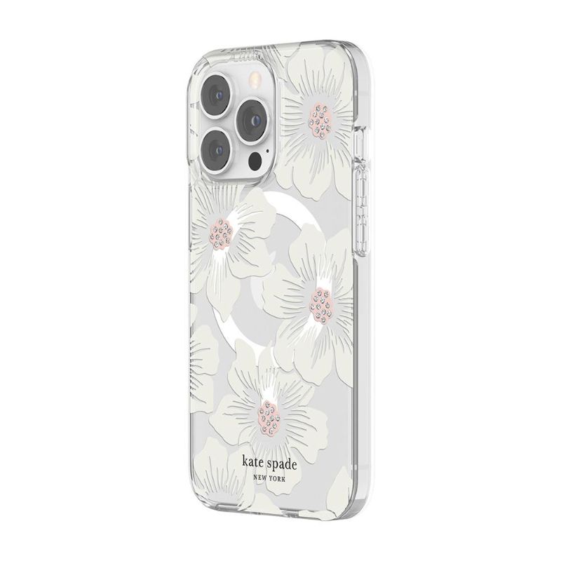 Photo 1 of Kate Spade Protective Case for MagSafe Hollyhock Floral for iPhone 13 Pro Cases
