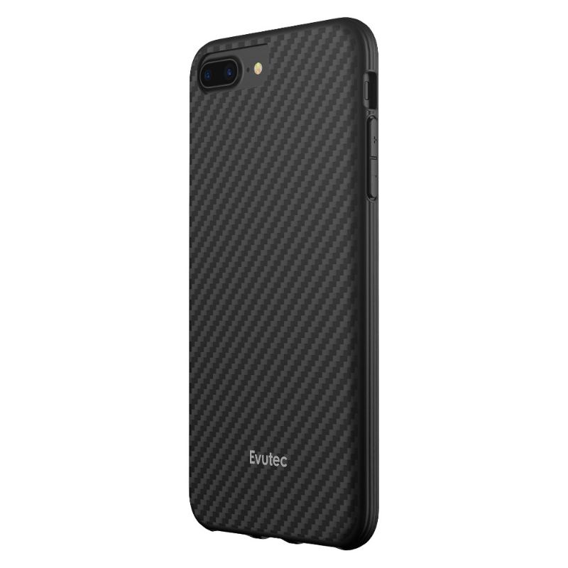 Photo 1 of Evutec Karbon Unique Hard Smooth Heavy-duty Phone Case Cover Compatible with iPhone 6 Plus/6s Plus/7 Plus/8 Plus Real Aramid Fiber Thin Slim 1.6 Mm Li
