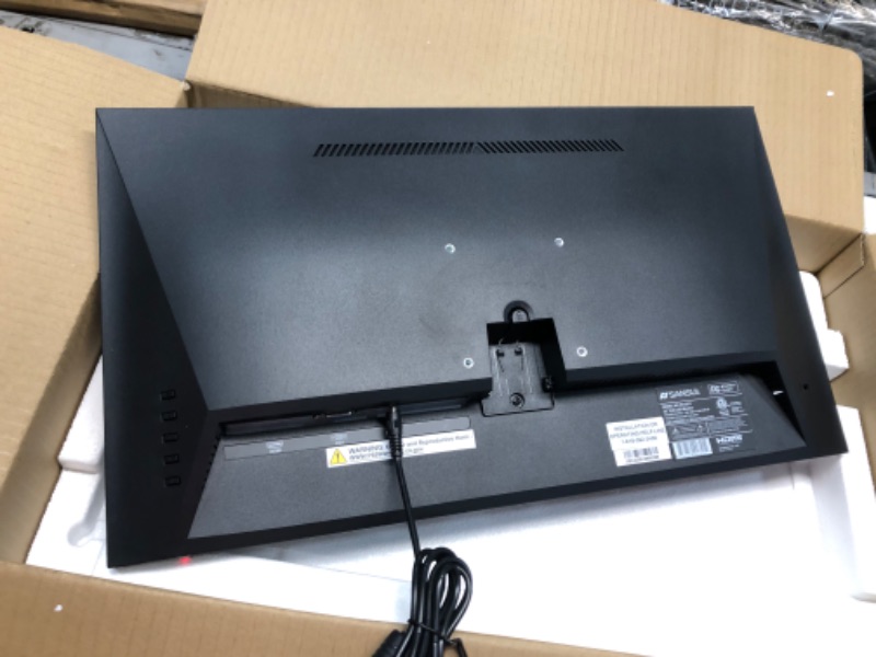 Photo 1 of SANSUI Monitor 22 inch 1080p FHD 75Hz Computer Monitor with HDMI VGA, Ultra-Slim Bezel Ergonomic Tilt Eye Care LED Display for Home Office (ES-22F1 HDMI Cable Included)
