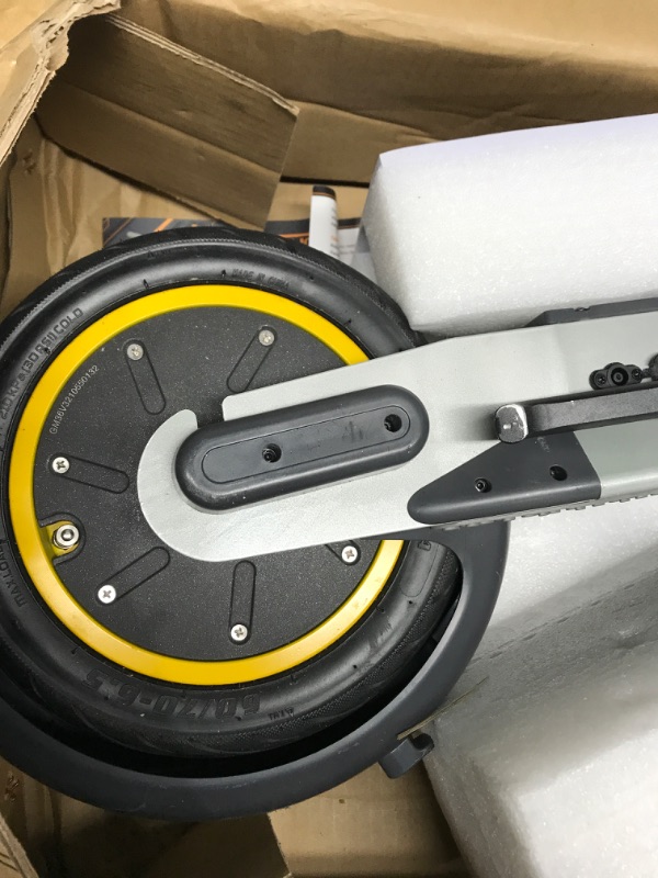 Photo 6 of 10 Inches Foldable Electric Scooter - Unique Performance and Upgraded Pneumatic Tire Foldable Commuter, Suitable for Adult and Easy to Store and Transport - HURES36