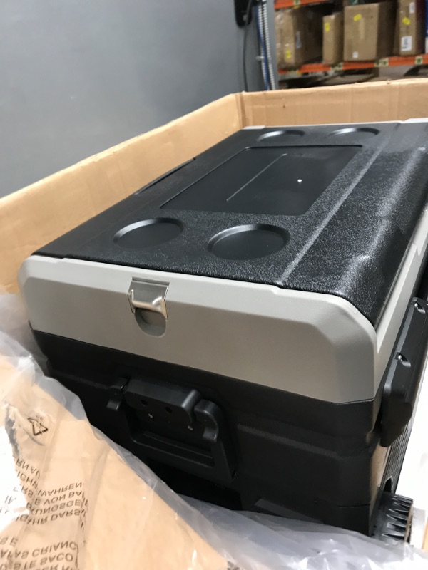 Photo 3 of Euhomy 12 Volt Refrigerator Rechargeable Battery(Not Included), 37 Quart Dual Zone APP Control -4?-68? with 12/24DC&110-240AC, Car Refrigerators Portable Freezer, RV, Camping, Travel, Outdoor or Home. 37QT