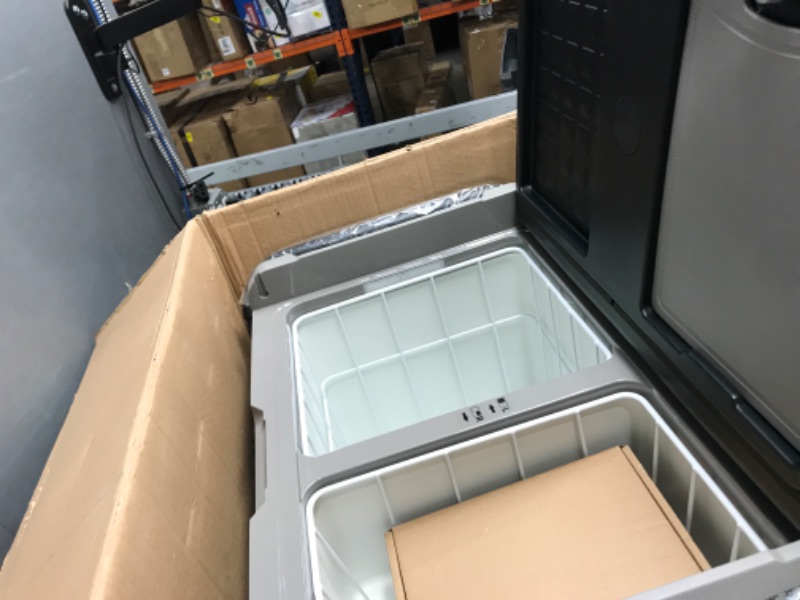 Photo 4 of Euhomy 12 Volt Refrigerator Rechargeable Battery(Not Included), 37 Quart Dual Zone APP Control -4?-68? with 12/24DC&110-240AC, Car Refrigerators Portable Freezer, RV, Camping, Travel, Outdoor or Home. 37QT