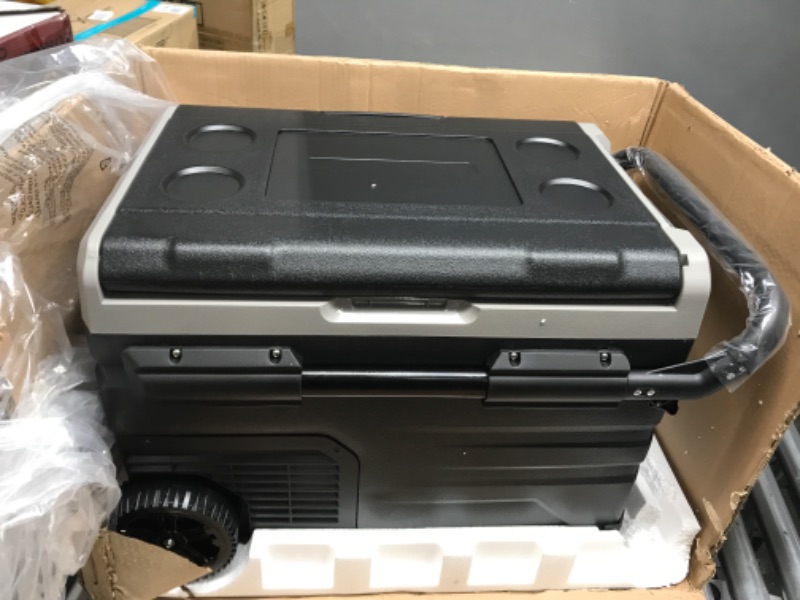 Photo 2 of Euhomy 12 Volt Refrigerator Rechargeable Battery(Not Included), 37 Quart Dual Zone APP Control -4?-68? with 12/24DC&110-240AC, Car Refrigerators Portable Freezer, RV, Camping, Travel, Outdoor or Home. 37QT