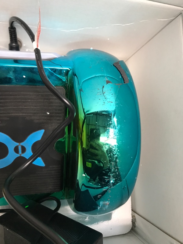 Photo 3 of NONFUNCTIONAL-Hover-1 - Horizon Electric Self-Balancing Scooter w/8.4 mi Max Operating Range & 7.45 mph Max Speed - Blue Green Iridescent
