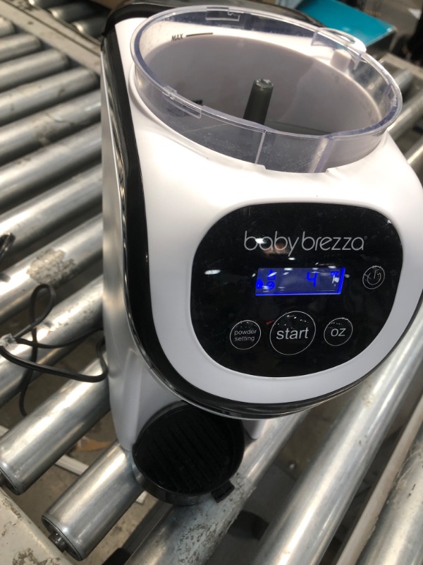 Photo 2 of **MISSING PARTS** Baby Brezza Formula Pro Mini Baby Formula Maker – Small Baby Formula Mixer Machine Fits Small Spaces and is Portable for Travel– Bottle Makers Makes The Perfect Bottle for Your Infant On The Go