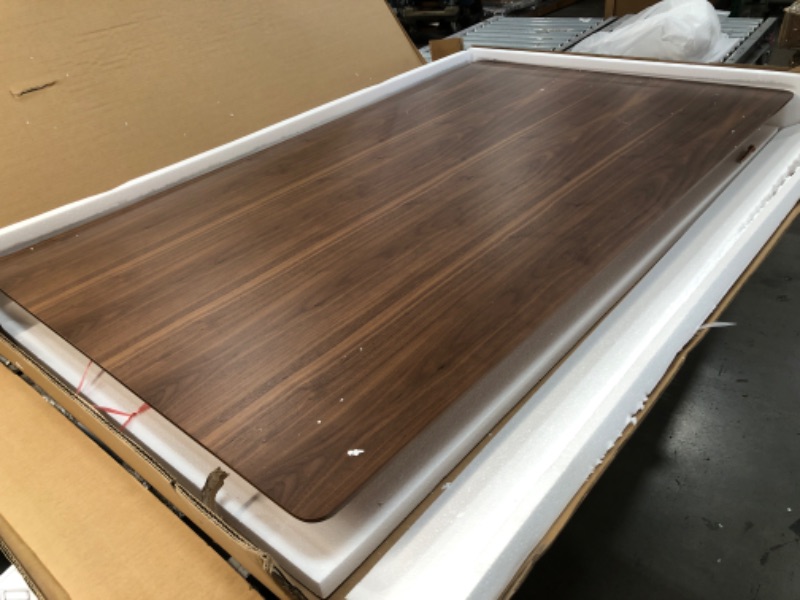 Photo 2 of **MISSING HARDWARE** Armen Living Westmont 59" Rectangular Wood Dining Table, Walnut