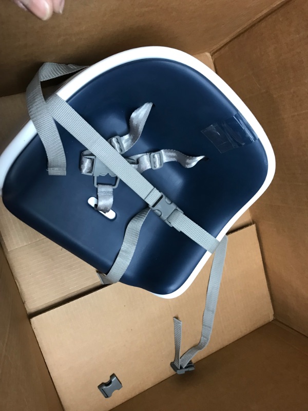 Photo 1 of DAMAGED ITEM
OXO Tot Nest Booster Seat with Removable Cushion, Navy
