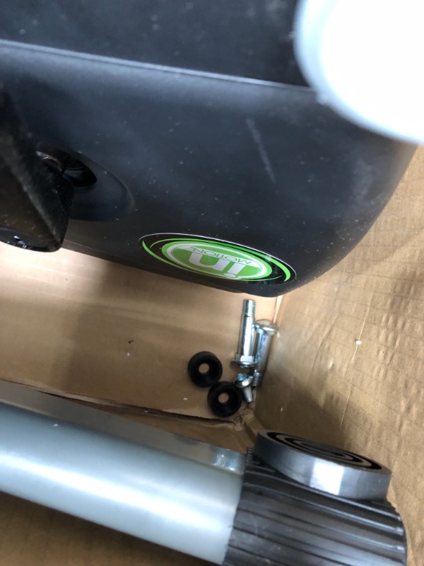 Photo 2 of INCOMPLETE Stamina InMotion Compact Strider - Smart Workout App, No Subscription Required - Under Desk Seated Mini Elliptical
**LOOSE AND MISSING HARDWARE**
