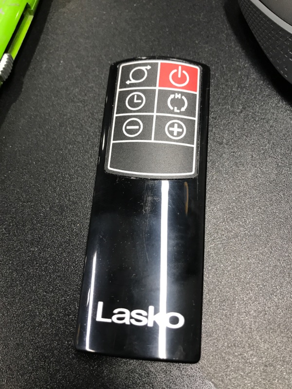 Photo 5 of Lasko 1500W Digital Ceramic Space Heater with Remote, 755320, Silver