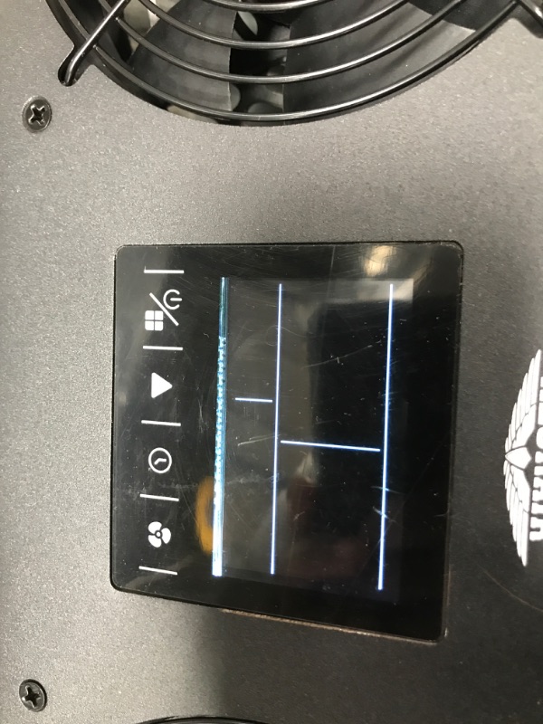 Photo 1 of ALORAIR Crawlspace Ventilation Fan, Crawlspace Fan vent with Temperature Humidity Controller, Timing Cycle, Speed Control, for garage, shed, crawl space, basements, 240CFM (Air-out)
