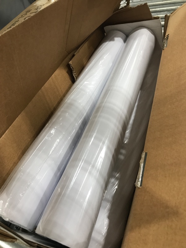 Photo 2 of ACYPAPER Plotter Paper 24 x 150, CAD Paper Rolls, 20 lb. Bond Paper on 2" Core for CAD Printing on Wide Format Ink Jet Printers, 4 Rolls per Box. Premium Quality