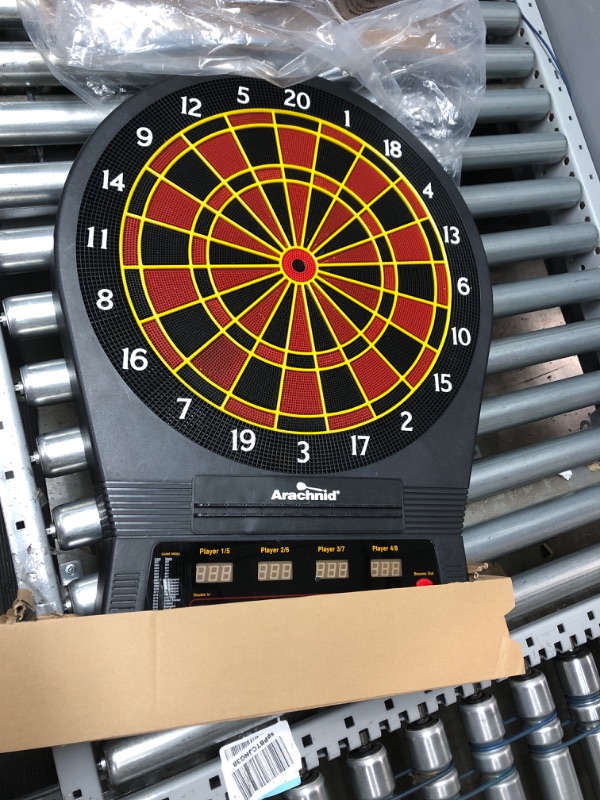 Photo 2 of Arachnid Cricket Pro Tournament-quality Electronic Dartboard with Micro-thin Segment Dividers for Dramatically Reduced Bounce-outs and NylonTough Segments for Improved Durability and Playability