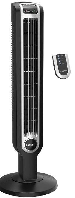 Photo 1 of ***PARTS ONLY, NON-FUNCTIONAL****

Lasko 2511 36” Oscillating 3-Speed Remote Control Tower Fan for Home, 36 Inch, Black
