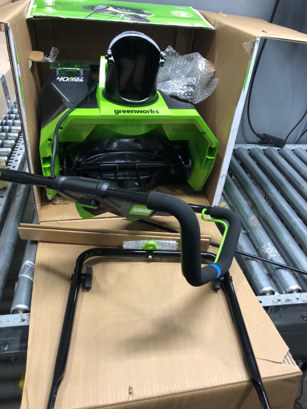 Photo 5 of ***UNABLE TO TEST****
Greenworks 2601102 DigiPro Gmax 40V 20 in. Cordless Lithium-Ion Snow Thrower (Bare Tool)