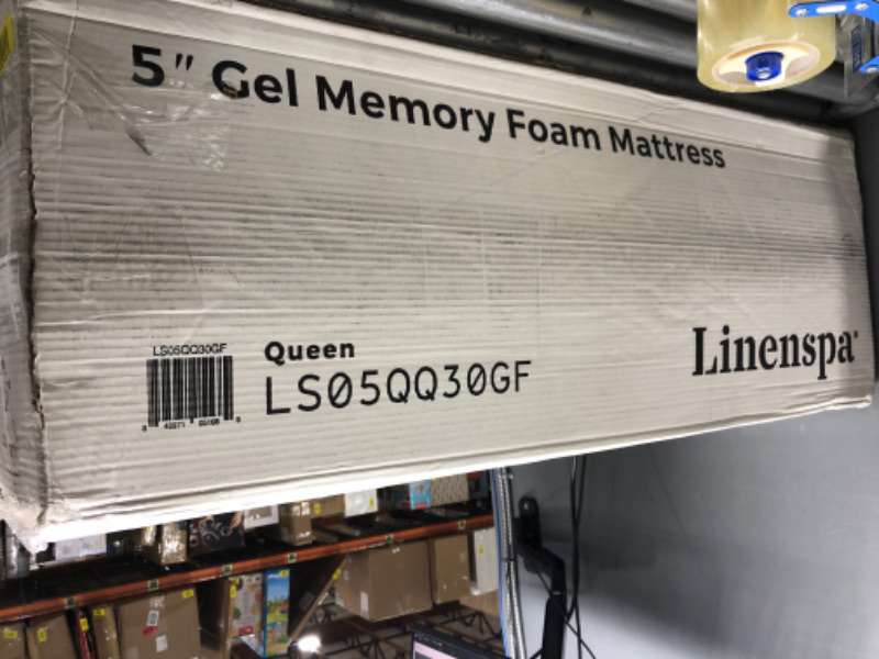 Photo 2 of ****QUEEN****
Linenspa 5 Inch Gel Memory Foam Mattress