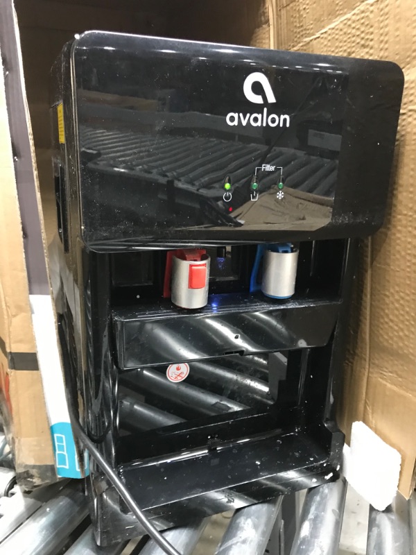 Photo 6 of ****HEAVY USE****
Avalon B8BLK Countertop Touchless Bottleless Water Cooler-2 Stage Water Filters and Installation Kit Included, NSF Certified, UL Approved, Black