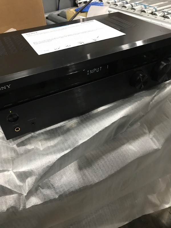 Photo 2 of Sony STRDH190 2-ch Home Stereo Receiver with Phono Inputs & Bluetooth Black