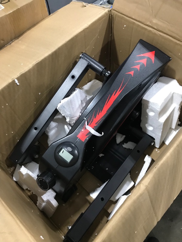 Photo 2 of PROHIKER Under Desk Elliptical Bike?Trainer Machine?Mini Elliptical Machine with Non-Slip Pedal, Display Monitor and Adjustable Resistance?Mini Desk Cycle Resistance Exercise Quiet & Compact - Black