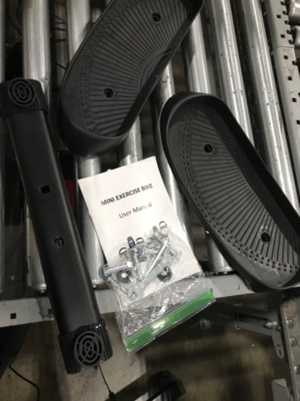 Photo 3 of PROHIKER Under Desk Elliptical Bike?Trainer Machine?Mini Elliptical Machine with Non-Slip Pedal, Display Monitor and Adjustable Resistance?Mini Desk Cycle Resistance Exercise Quiet & Compact - Black