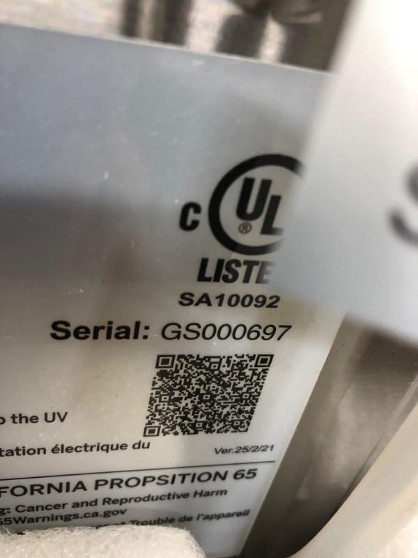 Photo 1 of ***ONE SIDE IS DENTED**}
GE Profile Opal 2.0 | Countertop Nugget Ice Maker | Ice Machine with WiFi Connectivity | Smart Home Kitchen Essentials | Stainless Steel Stainless Steel Ice Maker