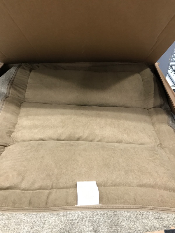 Photo 2 of ** SEE CLERK NOTES**
Arlee Memory Foam Sofa Style Pet Bed, Small/Medium, Walnut Tan Small/Medium Walnut Tan