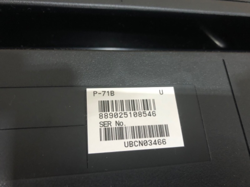 Photo 2 of **ALL KEYS TESTED AND FUNCTIONAL***
Yamaha P71 88-Key Weighted Action Digital Piano with Sustain Pedal and Power Supply