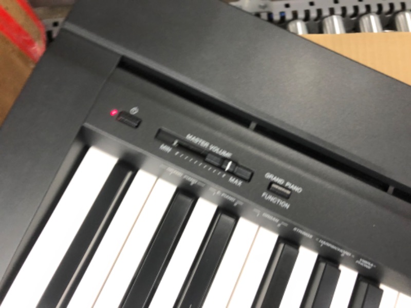 Photo 4 of **ALL KEYS TESTED AND FUNCTIONAL***
Yamaha P71 88-Key Weighted Action Digital Piano with Sustain Pedal and Power Supply