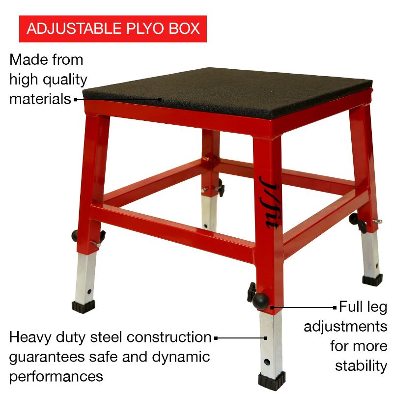 Photo 1 of Adjustable Plyo Box - 18", 24", 30"
