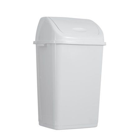 Photo 1 of 13 Gal Swing Top Trash Can
