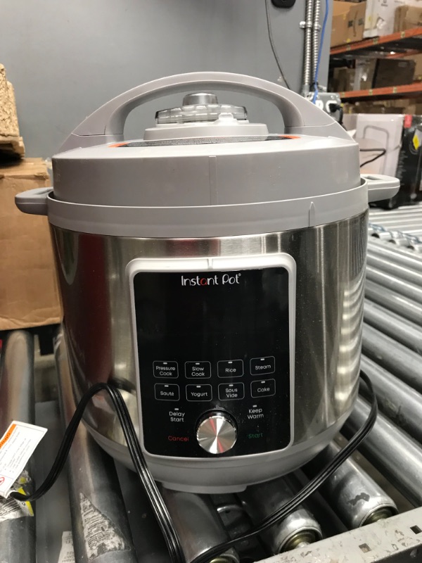 Photo 1 of Instant Pot Duo Plus, 8-Quart Whisper Quiet 9-in-1 Electric Pressure Cooker, Slow Cooker, Rice Cooker, Steamer, Sauté, Yogurt Maker, Warmer & Sterilizer, App With Over 800 Recipes, Stainless Steel 8QT Duo Plus