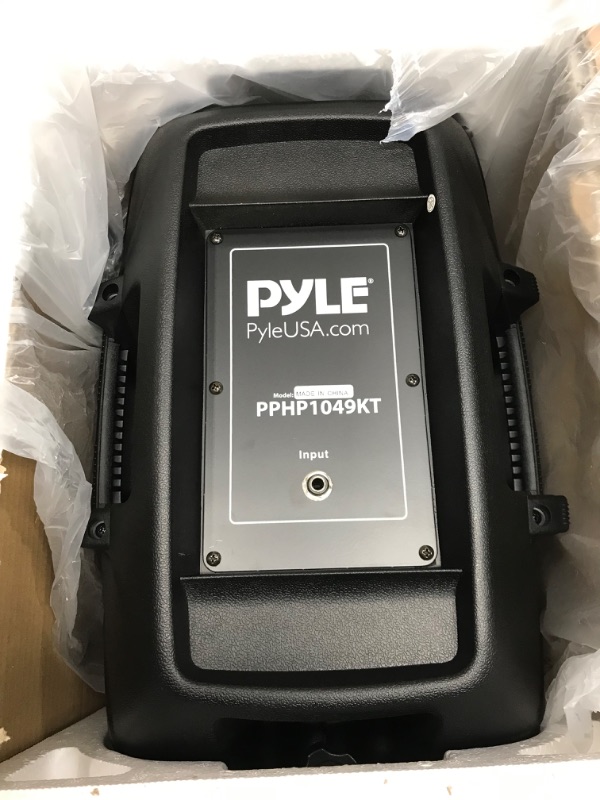 Photo 3 of Pyle Active + Passive Pa Speaker System Kit