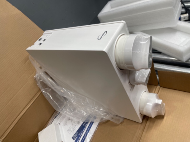 Photo 3 of iSpring RO500AK-ORB Tankless RO Reverse Osmosis Water Filtration System, 500 GPD Fast Flow with Natural pH Alkaline Remineralization, Oil Rubbed Faucet, 2:1 Pure to Drain Ratio, White