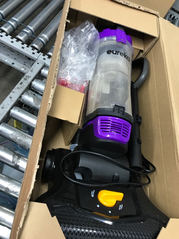 Photo 2 of **** TESTED*** POWERS ON*** eureka NEU182B PowerSpeed Bagless Upright Vacuum Cleaner, Lite, Purple