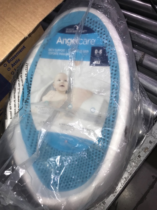 Photo 2 of Angelcare Baby Bath Support (Aqua) | Ideal for Babies Less than 6 Months Old