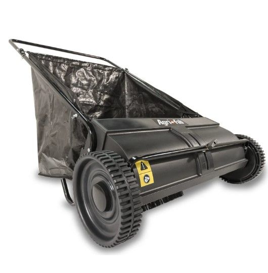 Photo 1 of Agri-Fab 45-0218 26-Inch Push Lawn Sweeper, 26 Inches, Black