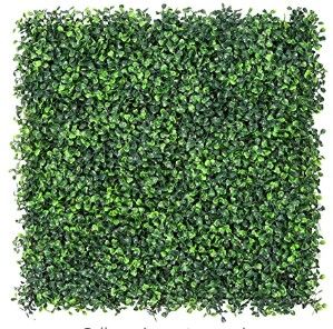 Photo 1 of  12 Pieces 52"x 52" Artificial Boxwood Panels Topiary Hedge Plant, Privacy Hedge Screen Sun Protected Suitable for Outdoor, Indoor, Garden, Fence, Backyard and Decor (12PCS)