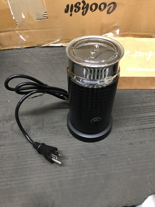 Photo 1 of Nespresso Vertuo Plus Coffee and Espresso Machine by De'Longhi with Aeroccino, Ink Black with Nespresso Capsules VertuoLine, Medium and Dark Roast Coffee Machine + Capsules VertuoLine Ink Black