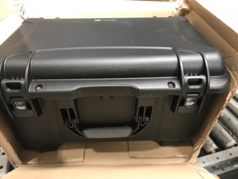 Photo 1 of Nanuk 938 Waterproof Hard Case with Lid Organizer and Padded Divider - Black 938-6001