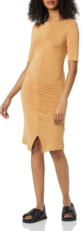 Photo 1 of Daily Ritual Women's Jersey Ruched Front Half-Sleeve Dress
SIZE- MEDIUM 