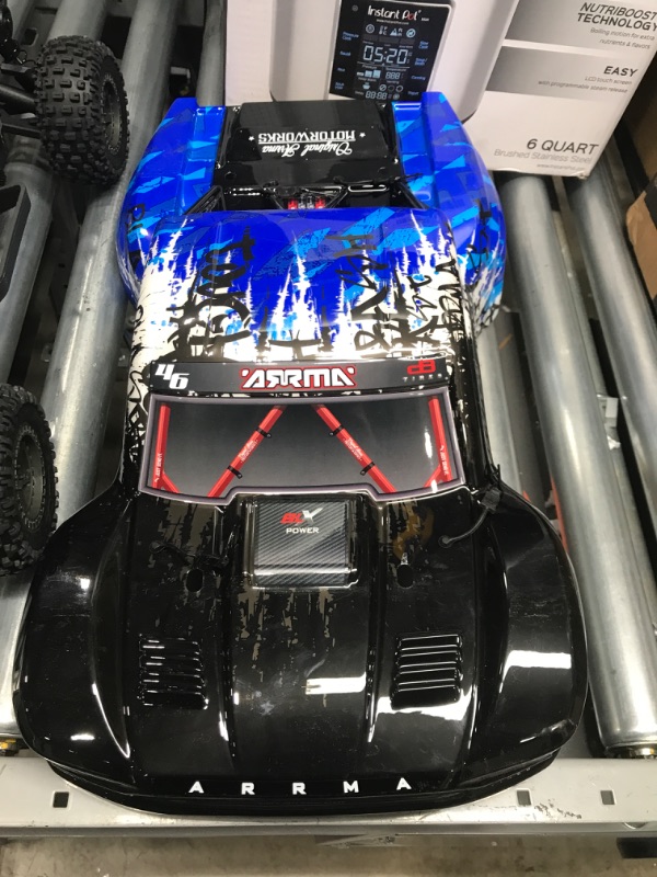 Photo 2 of ARRMA RC Truck 1/10 SENTON 4X4 V3 3S BLX Brushless Short Course Truck RTR Battery and Charger Not Included Blue ARA4303V3T1 Trucks Electric RTR 1/10 O
