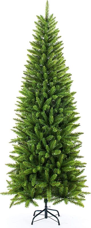 Photo 1 of Artificial Christmas Tree,Classic Pine Fir Pencil Tree 5/6/7 FT
5 FT 