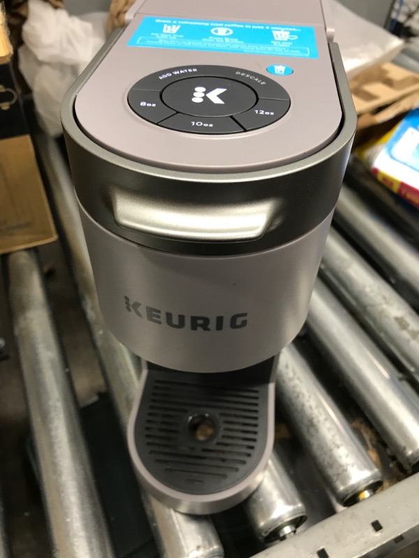 Photo 2 of *Tested- Powers On* Keurig K-Slim + Iced Single-Serve Coffee Maker Gray