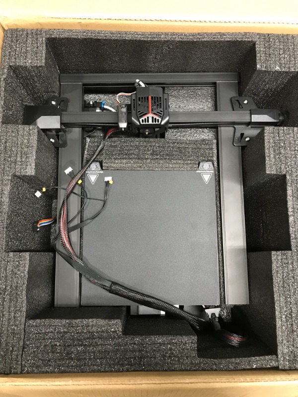 Photo 4 of ***NOT FUNCTIONAL// PARTS ONLY** Factory Packaging* Creality Ender 3 V2 Neo 3D Printer Upgrade with CR Touch Auto Leveling Kit PC Stainless Platform Full-Metal Extruder, 95% Pre-Installed with Resume Printing and Model Preview Function 220×220×250mm