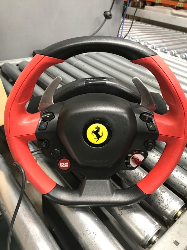 Photo 3 of *Factory Packaging* Thrustmaster Ferrari 458 Spider Racing Wheel (Xbox Series X/S & One)
