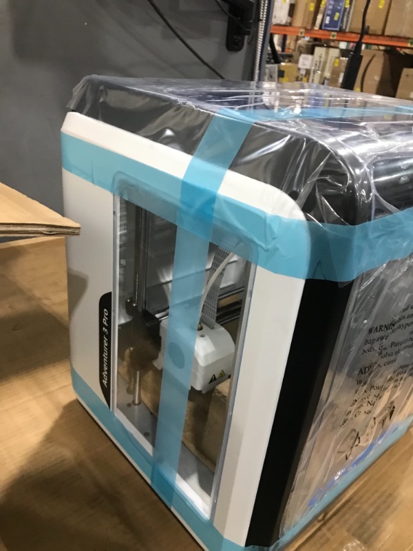 Photo 3 of FLASHFORGE 3D Printer Adventurer 3 Pro with 2 Removable Nozzle, Glass Bed and Leveling-Free, Fully Assembled, High Precision Printing with PLA/ABS/PETG/PLA-CF/PETG-CF