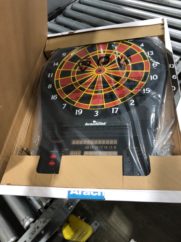 Photo 2 of Arachnid Cricket Pro 800 Electronic Dartboard with NylonTough Segments for Improved Durability and Playability and Micro-thin Segment Dividers for ReducedBounce-outs , Black